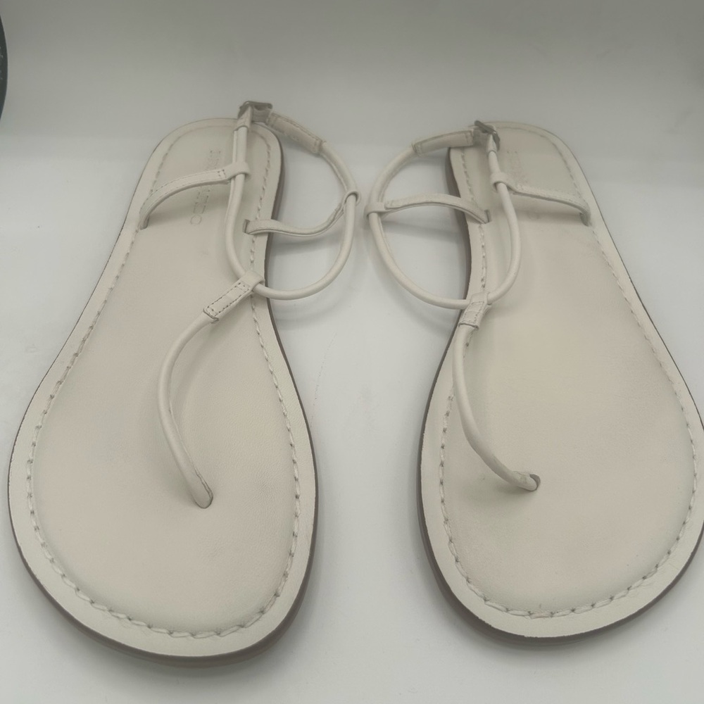Bernardo Cream Sandals